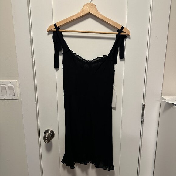 Reformation Christine Dress Black Size 4 - NWT - Picture 2 of 5